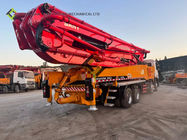 Sany Mercedes Benz Chassis 56 M Concrete Pump Truck 6 Cylinders 6 Masts