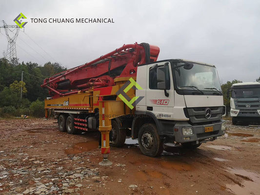 En 2016 industrie lourde Mercedes-Benz Used Concrete Pump Truck de Sany 62 mètres