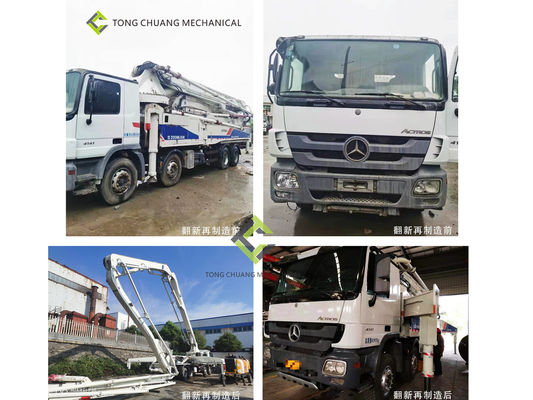 acheter Zoomlion de reproduction a utilisé le camion de pompe concrète avec Mercedes-Benz Chassis 8×4 online manufacture
