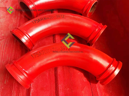 acheter canalisation en acier de la pompe 20# concrète, coude du conduit de 30 degrés 500MM online manufacture