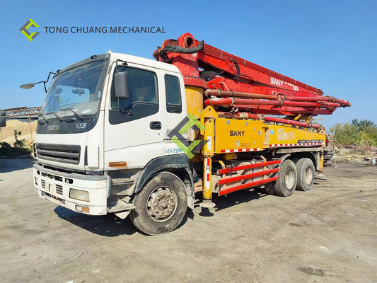 acheter En 2010 l'industrie lourde 37 de Sany mètre le camion d'Isuzu Second Hand Concrete Pump online manufacture