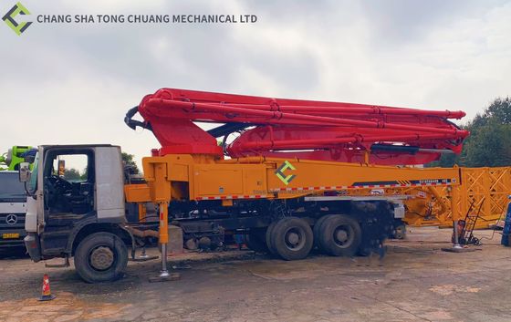 acheter En 2012 camion 46meters de pompe concrète d'occasion de Remanufacture d'industrie lourde de Sany online manufacture