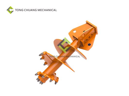 Le double perçage simple Rig Spare Parts Rotary Drill de cône a mordu l'orange en spirale de la sélection DN1600
