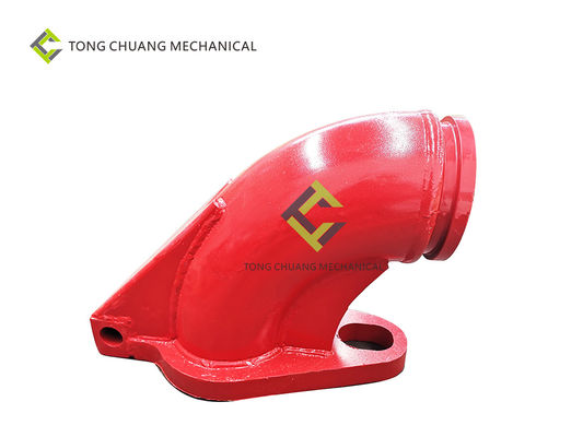Tuyau 175-150/A810301010907 de coude d'angle de débouché de canalisation de la pompe HRC65 concrète