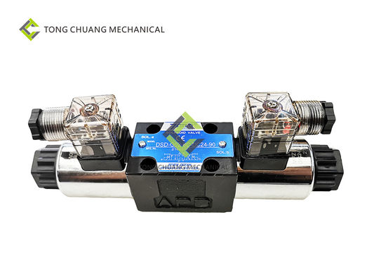 Valve s'inversante électromagnétique hydraulique DC24V d'unité d'énergie hydraulique