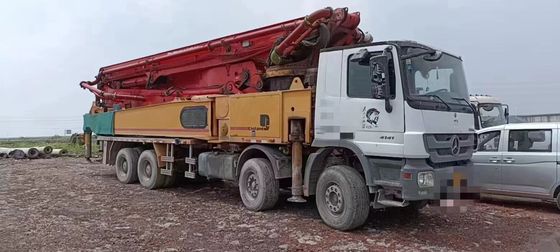 Mètre utilisé de Putzmeister 56-5 de pompe concrète avec le châssis 8×4 de Mecedes-benz