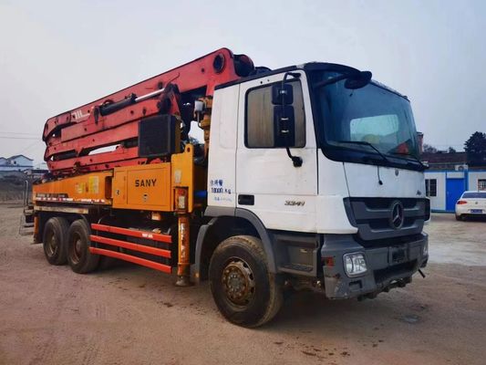 L'industrie lourde 2014 de Sany 38 mètre le camion de Mercedes Benz Second Hand Concrete Pump