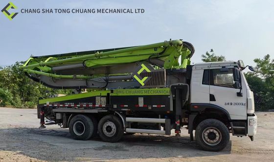 L'industrie lourde de Zoomlion a utilisé le camion ZLJ5280THBJE 40m de pompe concrète en 2020