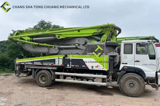 En 2018 camion utilisé par industrie lourde ZLJ5230THBTE de pompe concrète de Zoomlion 37 mètres