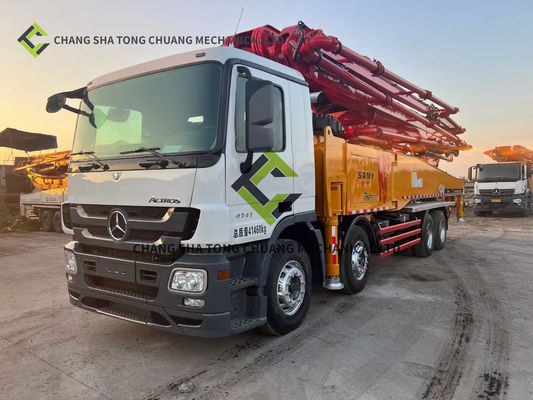 Sany Mercedes Benz châssis 56 M pompe à béton 6 cylindres 6 mâts