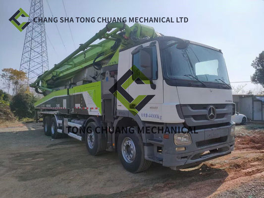 Zoomlion ZLJ5440THBBF 56X-6 RZ Mercedes Benz Pompes à béton d'occasion 4 essieux 56M