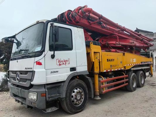 Pompe à béton de 46 mètres avec châssis Mercedes-Benz