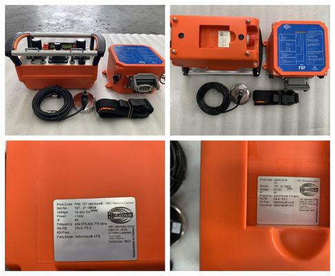 Produit.Code Fse 727 Radiobus Hbc 727 télécommande sans fil Ser.No 727-21 18634 pour pièces détachées de camions à pompe à béton