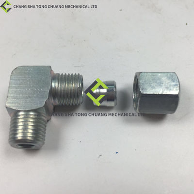 Sany et Zoomlion Lubrification Joint à angle droit 6 mm pour pompe à roues mounté pompe à remorque pompe à roues 0.034kg