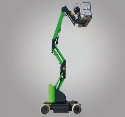 Plateforme de travail électrique à hauteur de bras incurvé pour une charge de 4800 kg et une batterie de 48V/320Ah dans le secteur industriel