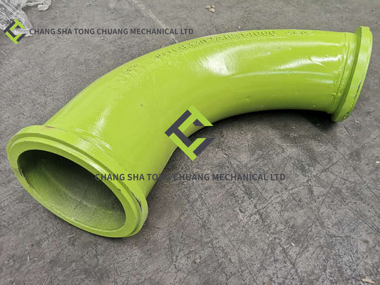 Accès à la pompe à béton Zoomlion n° 2 Pipe de flexion Jinnaite A0514000 Arc extérieur 870 mm