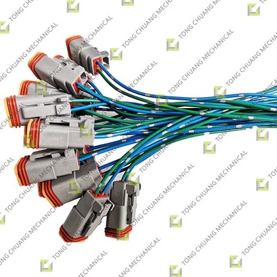 Pour connecteur principal de pompe 190 à commande électrique、connecteur d'électrovanne、connecteur de bobine、connecteur d'électrovanne hydraulique、connecteur électrique、connecteur de vanne proportionnelle、raccord rapide