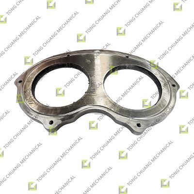 Plaque d'oculaire, Plaque d'oculaire résistante à l'usure, Plaque d'oculaire de convoyage de béton, Plaque d'oculaire de sortie, Plaque d'oculaire correspondant à la bague de coupe, Plaque d'oculaire résistante à l'usure haute pression