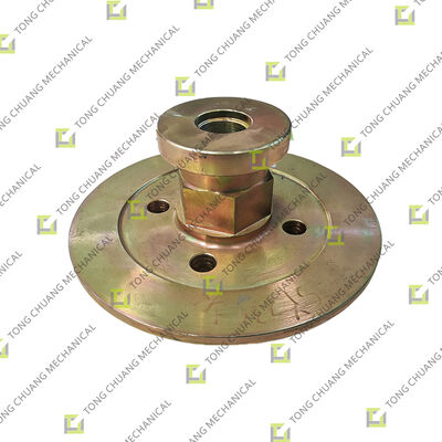 SY230 Rod de raccordement Piston Flange de raccordement, Flange de piston, Flange d'accouplement de piston, Flange de piston de pompe à béton, Plaque de raccordement de piston du cylindre de livraison, Flange de fixation du piston, Flange de transition du piston