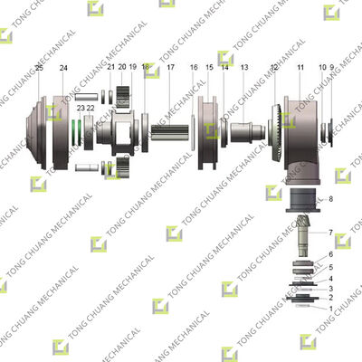 Bearing 30311 / M511R2A-26.8 Rolling Bearing，Rolling Bearing for Concrete Machinery，Rolling Bearing for Concrete Pump Truck，Rolling Bearing for Construction Machinery