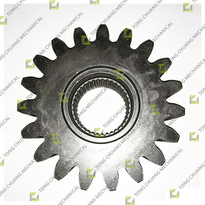 XCMG, engrenage de réduction à 19 dents pour machines à béton, engrenage de réducteur de mélangeur, engrenage de réduction d'équipement de construction, engrenage droit de réducteur de mélangeur à béton, engrenage de réducteur de charge lourde, engrenage de réducteur d'entraînement de mélangeur de camion